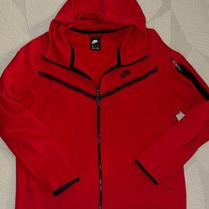Nike Men's Performance Jacket in Red and Black
